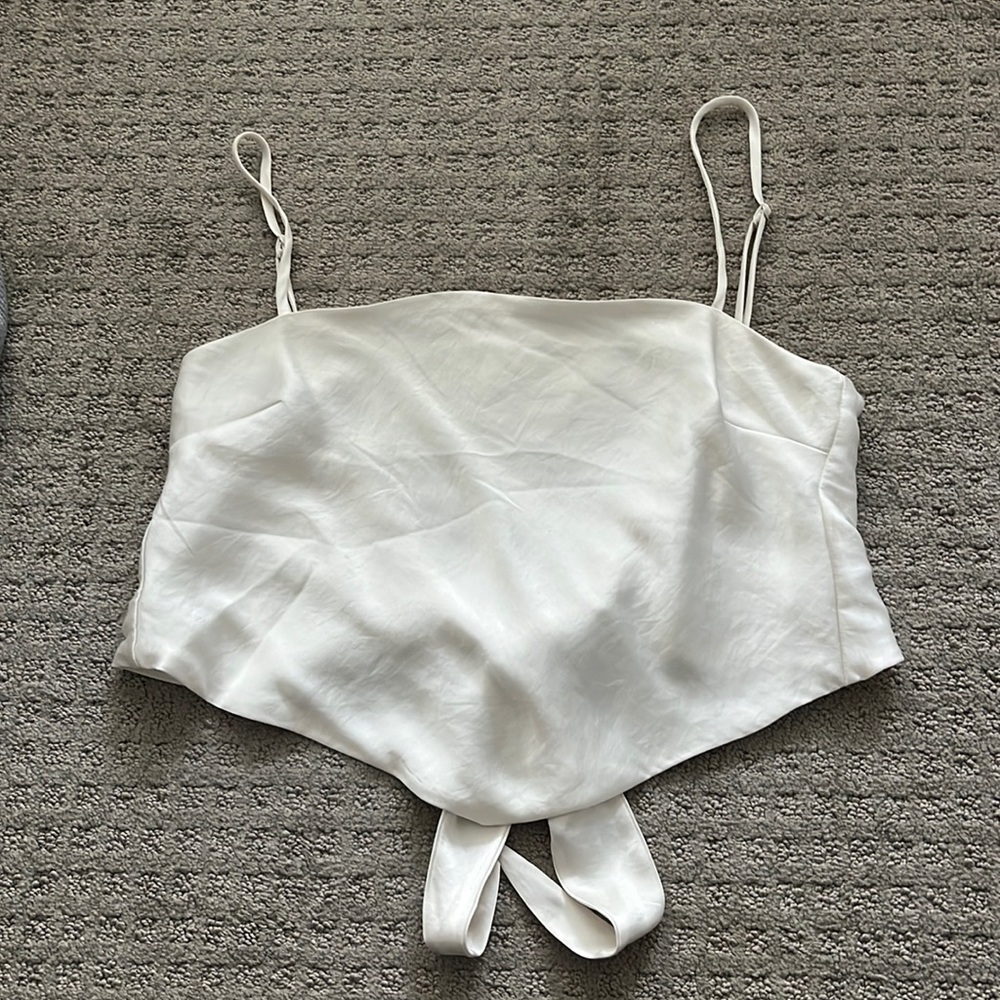 Silky cami with tie back Sunday Best